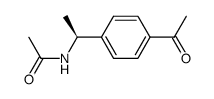 N-[(1S)-1-(4-acetylphenyl)ethyl]acetamide Structure