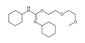 2-(2-methoxyethoxy)ethyl N,N'-dicyclohexylcarbamimidate Structure