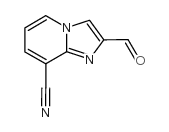 2-甲酰基咪唑并[1,2-a]吡啶-8-甲腈结构式