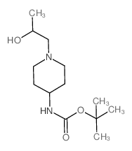 N-Boc-3-(3-甲氧基-3-氧代丙酰基)哌啶结构式