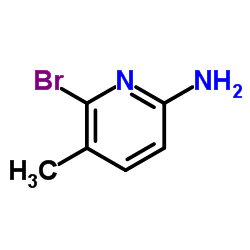 6-bromo-5-methylpyridin-2-amine Structure