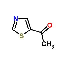 1-(噻唑-5-基)乙酮结构式