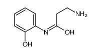 3-amino-N-(2-hydroxyphenyl)propanamide Structure