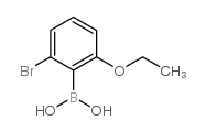 2-Bromo-6-ethoxyphenylboronic acid Structure