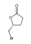 R-(-)-γ-bromomethylene-γ-butyrolactone Structure