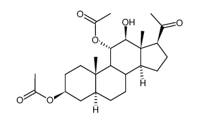 3.11-Di-O-acetyl-tetrahydro-anhydro-drevogenin P结构式