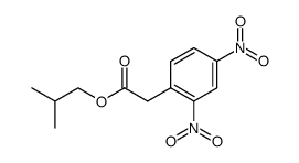 (2,4-dinitro-phenyl)-acetic acid isobutyl ester结构式