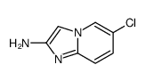 6-氯咪唑并[1,2-a]吡啶-2-胺结构式