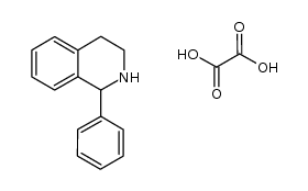 1-phenyl-1,2,3,4-tetrahydroisoquinoline oxalate结构式