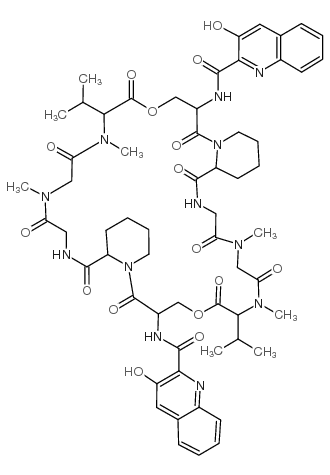 Sandramycin结构式