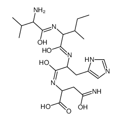 Preangiotensinogen (11-14) (human) acetate salt Structure