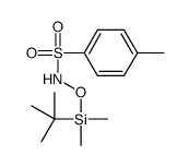 O-(叔丁基二甲基硅基)-N-甲苯磺酰基羟胺结构式
