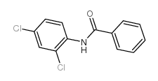 N1-(2,4-二氯苯基)苯甲酰胺结构式