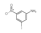 3-碘-5-硝基苯胺结构式