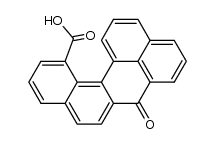 7-oxo-7H-dibenzo[a,kl]anthracene-13-carboxylic acid结构式