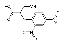 N-(2,4-dinitrophenyl)serine Structure