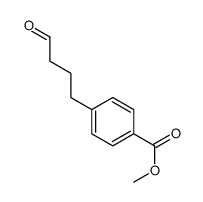 4-(4-Oxobutyl)benzoic acid methyl ester structure