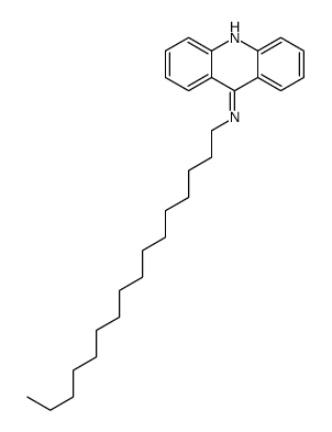 N-hexadecylacridin-9-amine Structure
