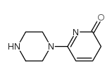 6-(1-哌嗪基)-2(1H)-吡啶酮结构式