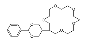 15-(2-phenyl-1,3-dioxan-5-yl)-1,4,7,10,13-pentaoxacyclohexadecane结构式