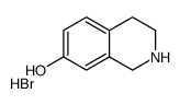 1,2,3,4-tetrahydroisoquinolin-7-ol,hydrobromide结构式