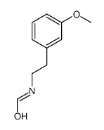N-[2-(3-methoxyphenyl)ethyl]formamide Structure