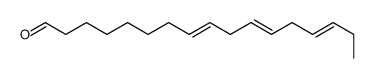 heptadeca-8,11,14-trienal结构式