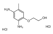 2,4-二氨基-5-甲基苯氧基乙醇 HCL结构式