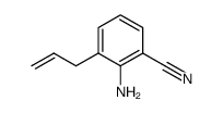 Benzonitrile,2-amino-3-(2-propenyl)- (9CI) structure
