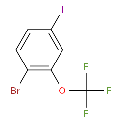 1-Bromo-4-iodo-2-(trifluoromethoxy)benzene picture