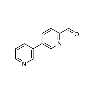 [3,3'-联吡啶]-6-甲醛结构式