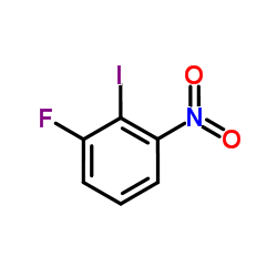 1-Fluoro-2-iodo-3-nitrobenzene structure