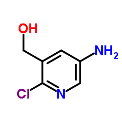 (5-Amino-2-chloro-3-pyridinyl)methanol Structure