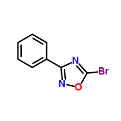 5-溴-3-苯基-1,2,4-恶二唑结构式