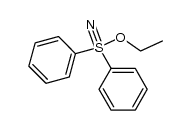 ethoxy(diphenyl)-λ6-sulfanenitrile Structure