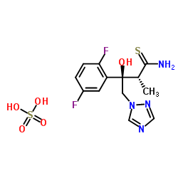 (2R,3R)-3-(2,5-二氟苯基)-3-羟基-2-甲基-4-(1H-1,2,4-三唑-1-基)结构式