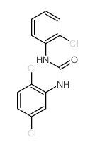 Urea,N-(2-chlorophenyl)-N'-(2,5-dichlorophenyl)-结构式