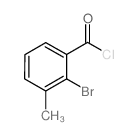 2-Bromo-3-methylbenzoyl chloride结构式