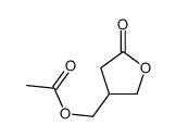 (5-oxooxolan-3-yl)methyl acetate结构式