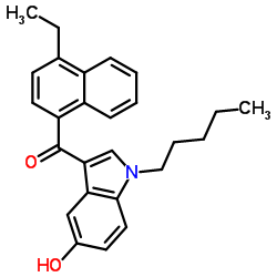JWH 210 5-hydroxyindole metabolite Structure