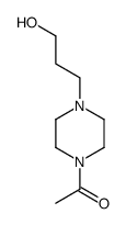 1-Piperazinepropanol,4-acetyl-(9CI) structure