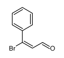 3-bromo-3-phenylprop-2-enal结构式