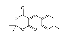 环对甲基亚苄基丙二酸-2,2-丙二醇结构式