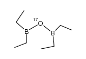 tetraethyldiboroxane Structure