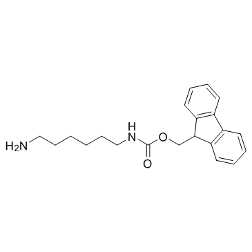 将Fmoc-1,6-二氨基结构式