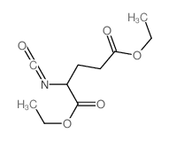 2-异氰酸酯戊二酸二乙酯结构式
