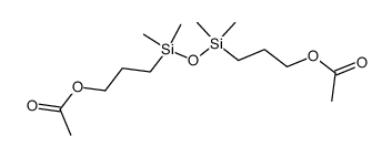 1,3-bis(3-acetoxypropyl)-1,1,3,3-tetramethyldisiloxane Structure