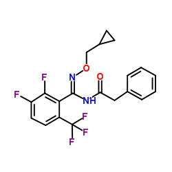 环氟菌胺结构式