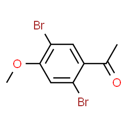2',5'-Dibromo-4'-methoxyacetophenone Structure