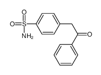 4-phenacylbenzenesulfonamide结构式